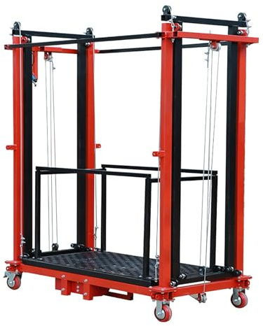 Ponteggio elettrico dell'ascensore con telecomando, scala pieghevole della costruzione, carico massimo 880lbs/400KG