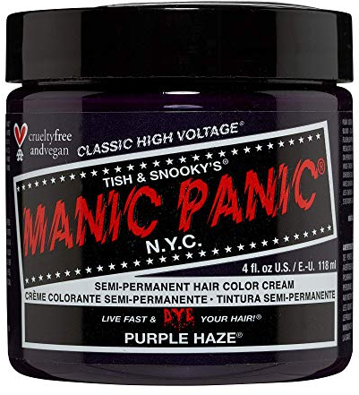 Manic Panic Purple Haze Classic Creme, colore per capelli semipermanente vegano e cruelty-free, 118 ml