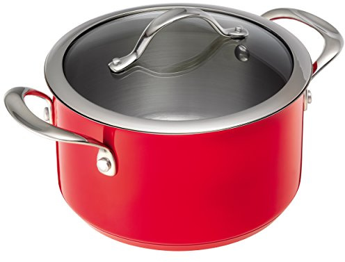 Kuhn Rikon Colori 37158 Cooking Pot 3.5 l 20 cm Red