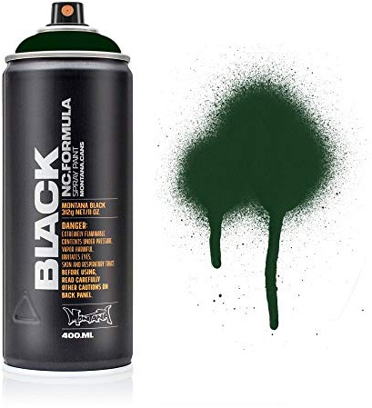 Montana Black High-Pressure Cans - Tag Green 400ml Can