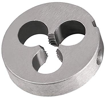 2 mm x 0,4 metrische runde Schneideisen für Rechtshänder, Maschinengewinde, M2 x 0,4 mm Steigung