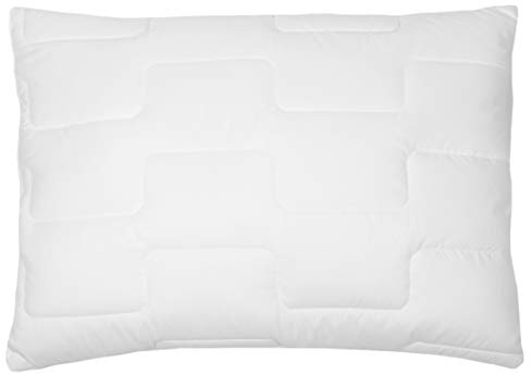 ZOLLNER Deluxe Kissen - 3-Zonen Kopfkissen - Made in Europe – Polyester - waschbar bis 95°C - 60x80 cm - Hotelqualität - Oeko Tex® Zertifiziert