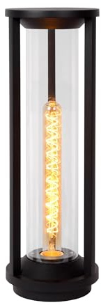 Lucide CADIX - Pollerleuchte Außen - Ø 16 cm - 1xE27 - IP65 - Schwarz