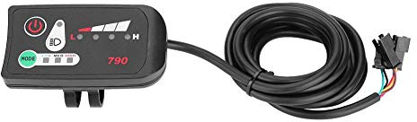 MAGT Velo Intelligent Led880, 24V 36V 48V Ebike Panneau de Commande Intelligent KT LCD Display LED880 étanche pour KT Controller (36V)