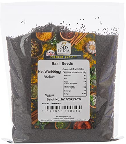 Old India Basil Seeds 500g