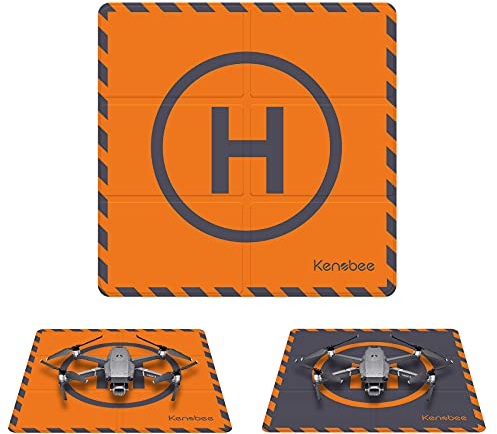 KENOBEE Drohnen Landeplatz 50cm, Universal Schnell Faltbar Landeplattform für DJI Mini 4K/Flip/4 Pro/3, Air 3S, Potensic, PLEGBLE, Holy Stone Drohne, Landing Pad