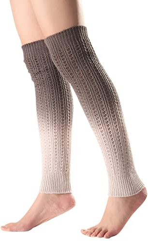 Damen Stulpen Bunt Beinwärmer Mädchen Ballettstulpen Winter Beinstulpen Lange/Kurz Knöchelwärmer Solide Socken Kawaii Herbst Strümpfe Mit Stiefeln Tragbar Legwarmers Crochet Thermo Beinstulpen