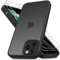Mootobo for iPhone 11 Pro Case, 3 in 1 [Military Grade] Shockproof Phone Bumper Cover, Built-in 2 HD Screen Protector, Frosted Translucent Back Phone Cover, for 11 Pro 5.8-Inch - Black