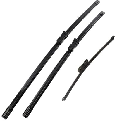 Ersatzwischer Für Autos Für VW Für GOLF 6 Schrägheck 2009-2012 Scheibenwischer Vorne Hinten Wischerblätter Set Auto Wischerblatt Autowischer Auto-Wischerblatt-Set