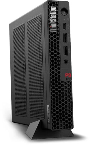 Lenovo ThinkStation P3 Tiny Workstation Mini Desktop 2024, Intel i5-13500 14 cœurs, UHD Graphics, 32 Go DDR5 1 To M.2 SSD, Displayport, RJ-45, HDMI v2.1, Wi-Fi, Win10 Pro, COU 32GB USB
