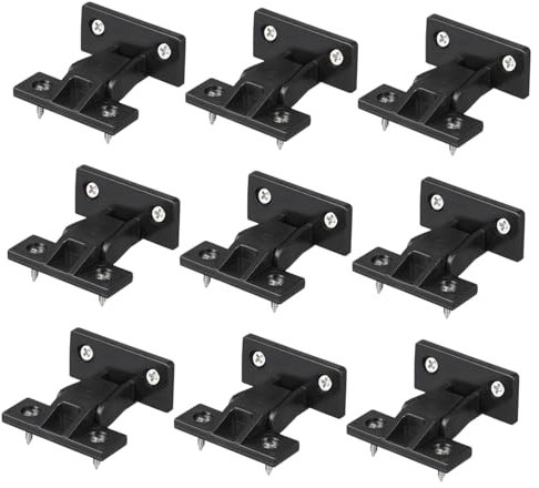 iplusmile 20pezzi Raccordi Push Giunzioni Mobili Fissaggi Invisibili Per Pannelli e Coperture Di Alta Qualità Design Per Connessioni Angolari e Strutturali