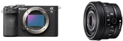 Sony Alpha 7C II | Spiegellose Vollformatkamera mit SEL40F25G (kompakt, 33 MP, Echtzeit-Autofokus, 10 BPS, 4K Video, neigbarer LCD-Touchscreen) Schwarz