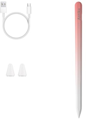 R3 Stylus Stift Universal Kapazitiver Kompatibel mit Tablet Android iOS Apple iPad/Pro/Air/Mini/Huawei/Samsung/Lenovo/Xiaomi alle Smartphones und Tablets (R3 Pinkwhite)