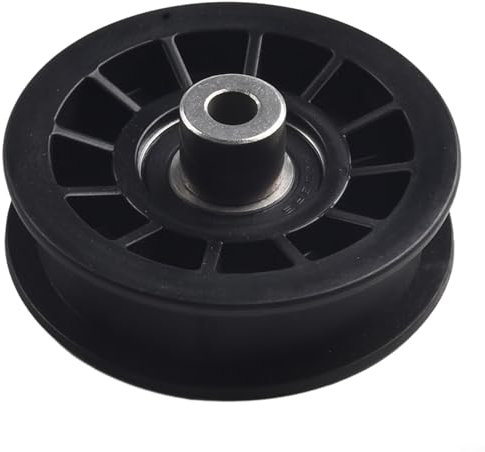 Alanmoship 532194327 194327 Puleggia folle piatta per tosaerba ricambio per trattori da equitazione compatibile con più modelli di diametro 3-1/2 pollici