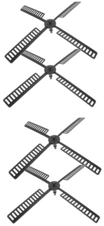 Veemoon Windmill Sails, 4 Sets of Replacement Sails for Garden Windmill 15.7in Fan Windwill Supplies for Outdoor Garden Projects and Enhancing Your Yard Aesthetics