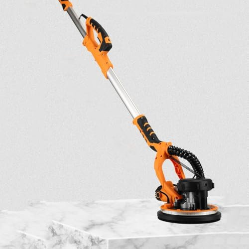 Ponceuse électrique Pour Cloisons Sèches 1390W Avec Tuyau Extensible, Ponceuse Murale 9 Pouces, Ponceuse Pour Cloisons Sèches - Inclinable Jusqu'à 90°, Pour Cloisons Sèches,100Sandpaper