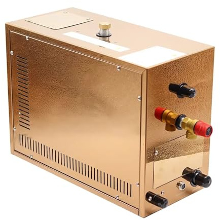 JHXHFJXZ Dampfdusche-Generator-Set, 18 kW, for Bad, Sauna, SPA, automatische Entkalkung, Saunaraumdampf mit digitaler Steuerung for den Heimgebrauch Mit Wassermangel- und Überhitzungsschutz(15KW 220)