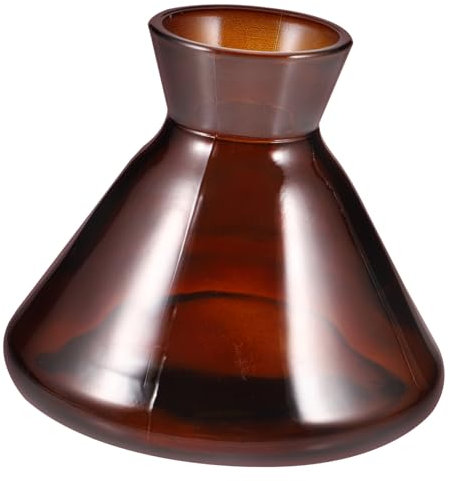 Healifty Botella Difusora de Vidrio Transparente Boca Ancha para Decoración para Fragancia Duradero y Exquisito