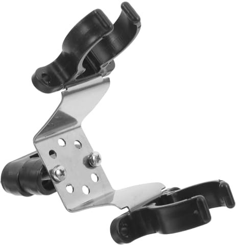 Yardwe Stainless Steel Pipe Clamps for Lifebuoys Boat Deck Hardware Supplies Accessories Kayak Track Accessories Lifebuoy Bracket Holder for Canoe Hardware