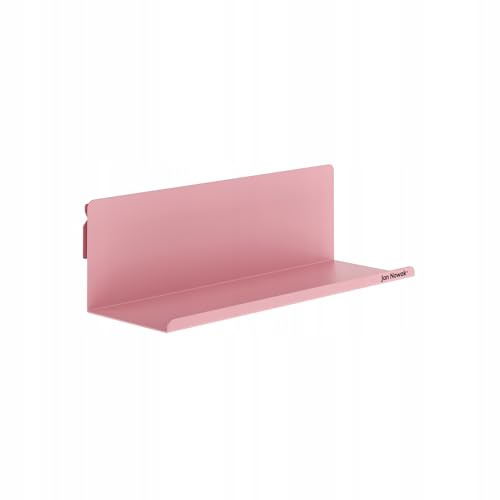 Jan Nowak Wandregal Bücherleiste Bilderleiste aus Metall Joanne 40 cm Rosa