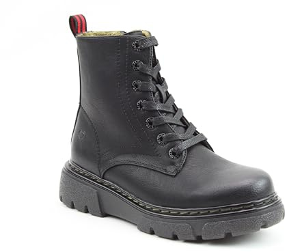 Heavenly Feet Trentino2 Ladies Ankle Boots – Water Resistant Vegan Friendly Womens Boots with Side Zip, Removable Memory Foam Insole & Lightweight Sole for Women, Black Size 7