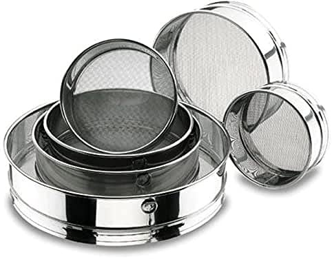 LACOR 68053 - Cedazo 50 orificios/pulgadas Acero Inoxidable 30 cms | En acero inoxidable, tamiza harinas y azúcar finamente; ideal para cocina profesional y uso diario en casa, para el día a día