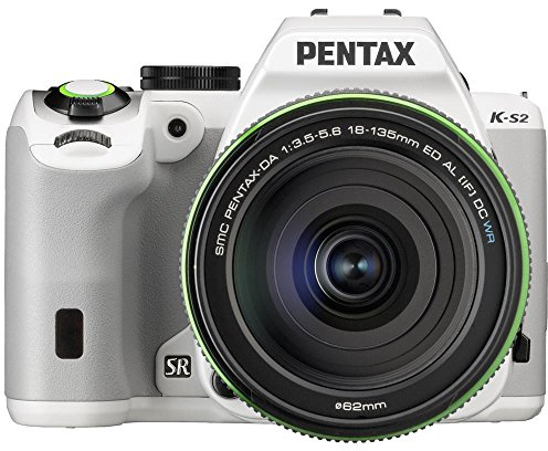 Pentax K-S2 Appareil Photo Reflex numérique 3 (7,62 cm) 20 Mpix Wi-FI HDMI USB Blanc + Objectif 18-13 5mm WR