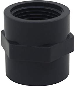 Klebemuffe innengewinde 20 25 32 40 50 63 75 90 110mm gewindemuffe pvc übergangsnippel muffennippel pvc verschraubung