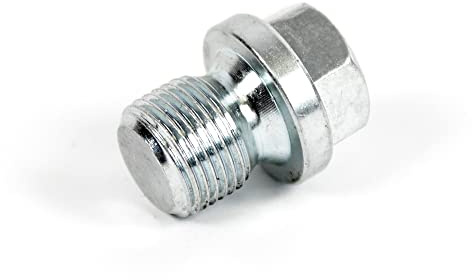 Lambdasonde/Ölwanne Verschluss M12x1 Breitbandlambda Verschlußschraube Schraube STAHL Verzinkt rostfrei DIN 908 Länge mit Bund 13mm 1013097