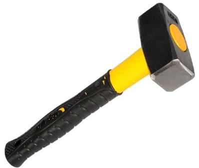 La zappa Mazzetta antivibrazione con manico in fibra di vetro e impugnatura in gomma (1500 gr)