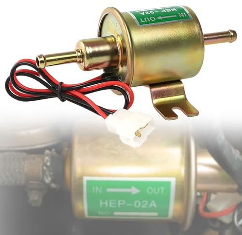 Kraftstoffpumpe, Elektrische Benzinpumpe, Universelle Elektrische 12V HEP-02A Dieselpumpe, Auto Kraftstoffpumpe Universelle, Hochleistungs-Druck-Dieselpumpe, Baumaschine Fuel Pump für Auto Fahrzeug