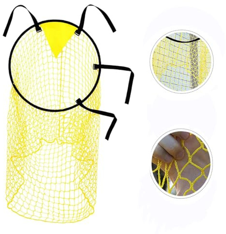 Faltbares Fußballnetz,Fußballtor Zielnetz 45x60cm Fußball Tretnetz Mit Verstellbaren Riemen Zielnetz Fussball Fußballtornetz Zielnetz Kinder Hallenfußballnetz Zubehör Schießen für Fussball Training
