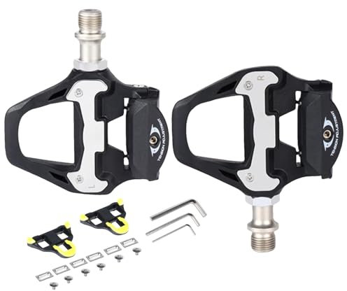 Moreeulsi Rennradpedale | Klickpedale für Rennrad, leichte Rennradpedale, Reparatur-Ersatzzubehör für Pendler
