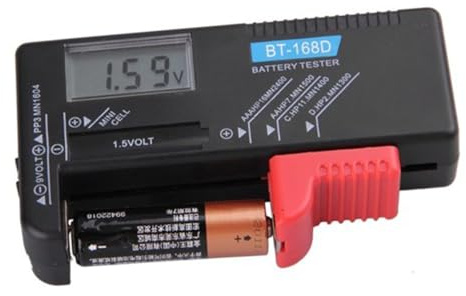 Tester Digitale Batterie Bt-168d per Aa Aaa 9v e Celle