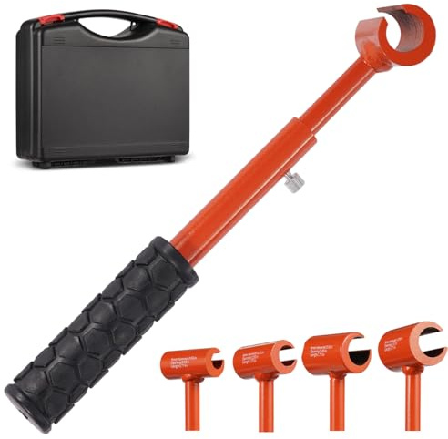 DYXDYC Hinge Gap Adjustment Wrench Tool for Residential and Commercial | Heavy Door Hinge Adjustment,Hinge Repair Wrench for Round Bolt Hinged Doors