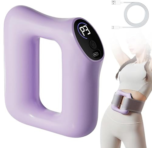 Multifunctional Full-Body Fascia Ring, Muscle Stimulater Machine with Five Adjustable Modes, Electric Massage Tool Handheld, Muscle Knot Recovery & Relaxtion Massager, Purple