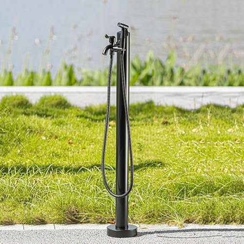 WNYAILLL Fontana in Metallo da Giardino Esterno, Fontanella a Colonna con Rubinetto Acqua, Colonna d'Acqua da Giardino, per Esterno Casa Giardino, per irrigazione Facile(95 * 6cm/37.4 * 2.4in)