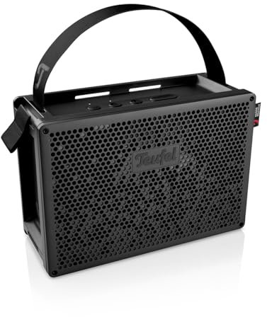 Teufel MYND – Enceinte Bluetooth Portable étanche IP67, modulaire et Open Source, 40 h d’autonomie, Fonction powerbank USB-C, Recyclable - Warm Black