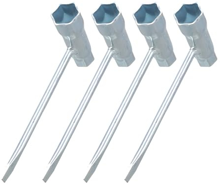 FANSHINUO Kettensägenschlüssel, Ersatzwerkzeug, 13–19 mm, Kettensägenschlüssel, T-Schraubenschlüssel, Werkzeug zum Entfernen von Ketten