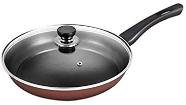 WOTZOV Frying Pan, Pan Non-Stick Pan No Oil Smoke Pot Household Small Frying Pan Universal Induction Cooker Gas Stove Frying Pan Kitchen Pot