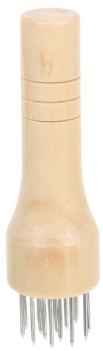 MAGICLULU Fleischklopfer Aus Edelstahl Mit Holzgriff Manuelles Küchenhammer Werkzeug Zum Zartmachen Von Rindfleisch Und Huhn Für Steaks Leicht Zu Reinigen Für Haushalt Und Professionelle Küche