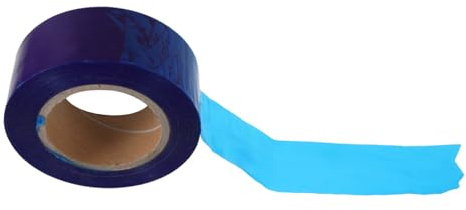 UKCOCO Protector de Llantas de Coche Cinta Azul de PE Película Adhesiva Resistente para Protección de Ruedas durante Mantenimiento Instalación Fácil y Duradera para Evitar Rayones y