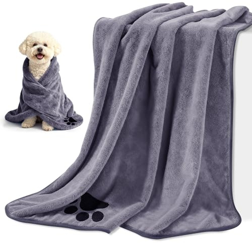 Blanlody 2 Unidades Toalla Perro de 75 x 35 Cm Apto para Gatos, Perros