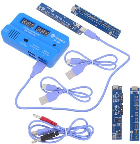 LOLIPPYY Tester for Phone Batteries Charging Tester for Phones Battery Activation Blue