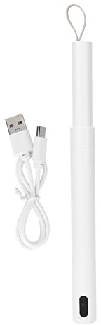 ZIXINNKC Plumero eléctrico, cepillo de limpieza para persianas, muebles, eliminador de polvo eficiente, limpiador portátil para coche