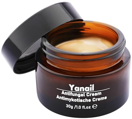 Yanail Traitement Antifongique Pour Mycose Ongles Des Pieds et Soin Peau Apaisant, Creme Antifongique Mycose Pied Traitement avec Extraits de Plantes, 30g