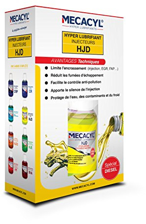 MECACYL HJD Hyper-Lubrifiant - Injection Diesel/Gasoils [5 en 1] - 200ml