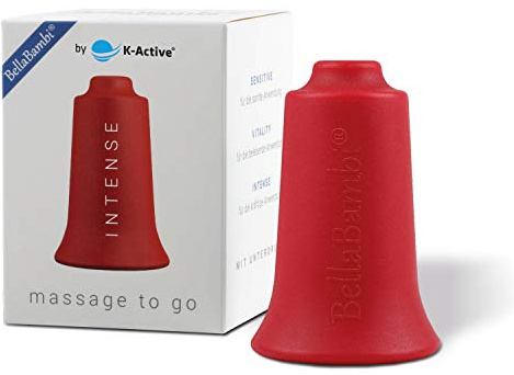 BellaBambi® Schröpfcup by K-Active VITALITY original für die Unterdruckmassag (Rot, 3.5 cm)
