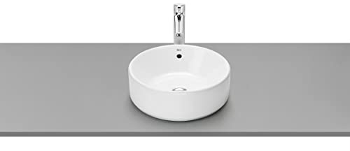 Roca,The Gap,ROUND - Lavabo de sobre encimera,Blanco,390mm x 390mm x 130mm,A3270MJ000