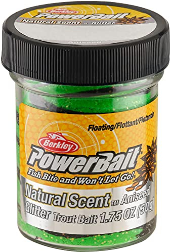 Berkley PowerBait Natural Glitter Forellenangeln Teigköder